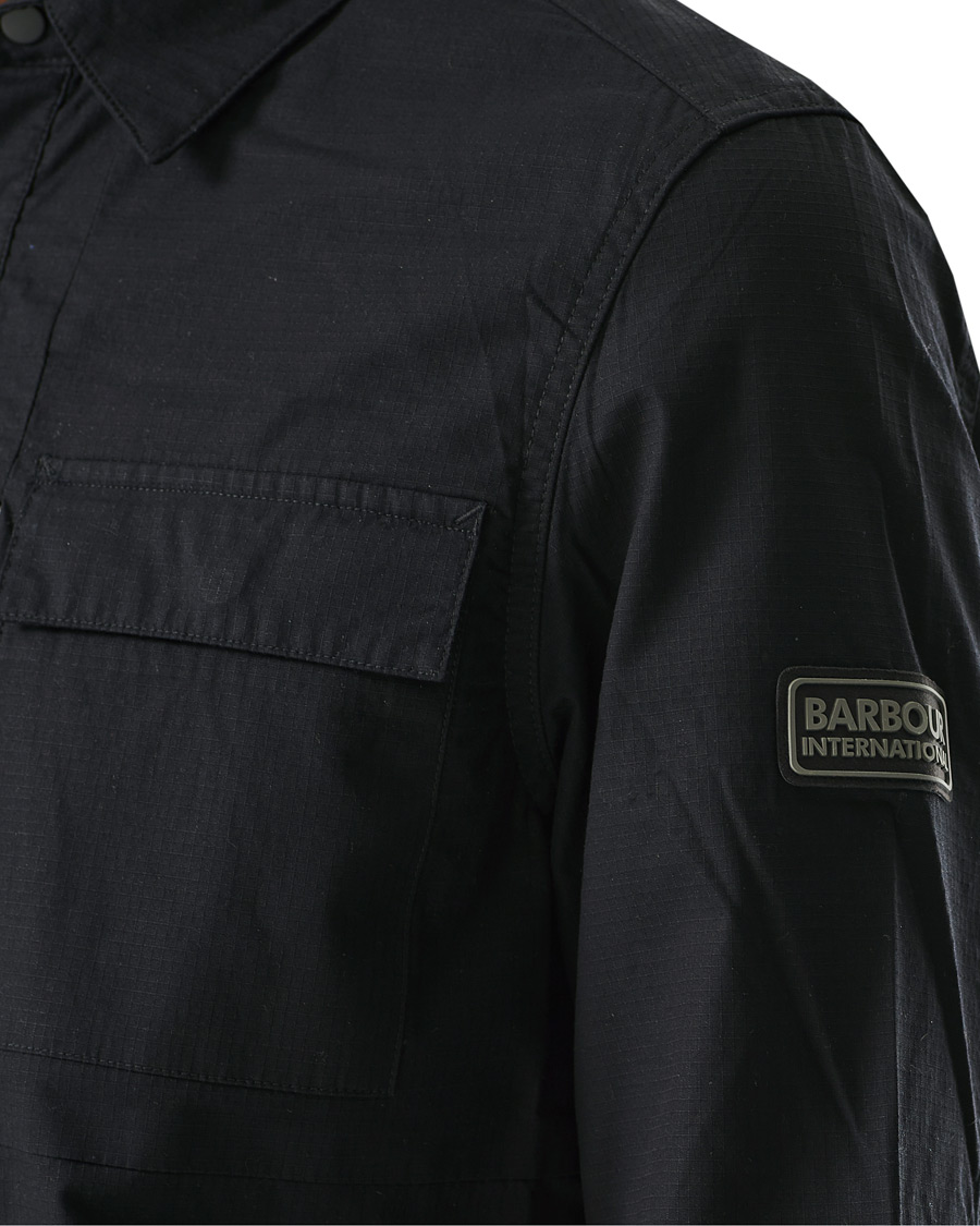 Herre | Skjorter | Barbour International | Rapid Overshirt Black