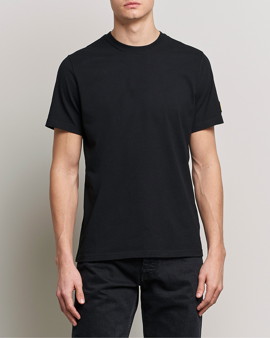 Herre |  | Barbour International | Devise Crew Neck T-Shirt Black