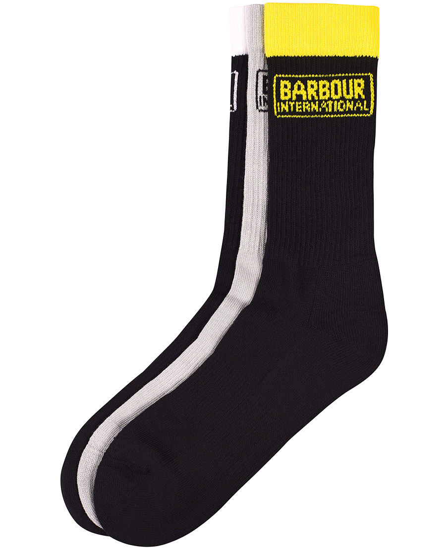 Herre | Undertøj | Barbour International | 3-Pack Socks Black
