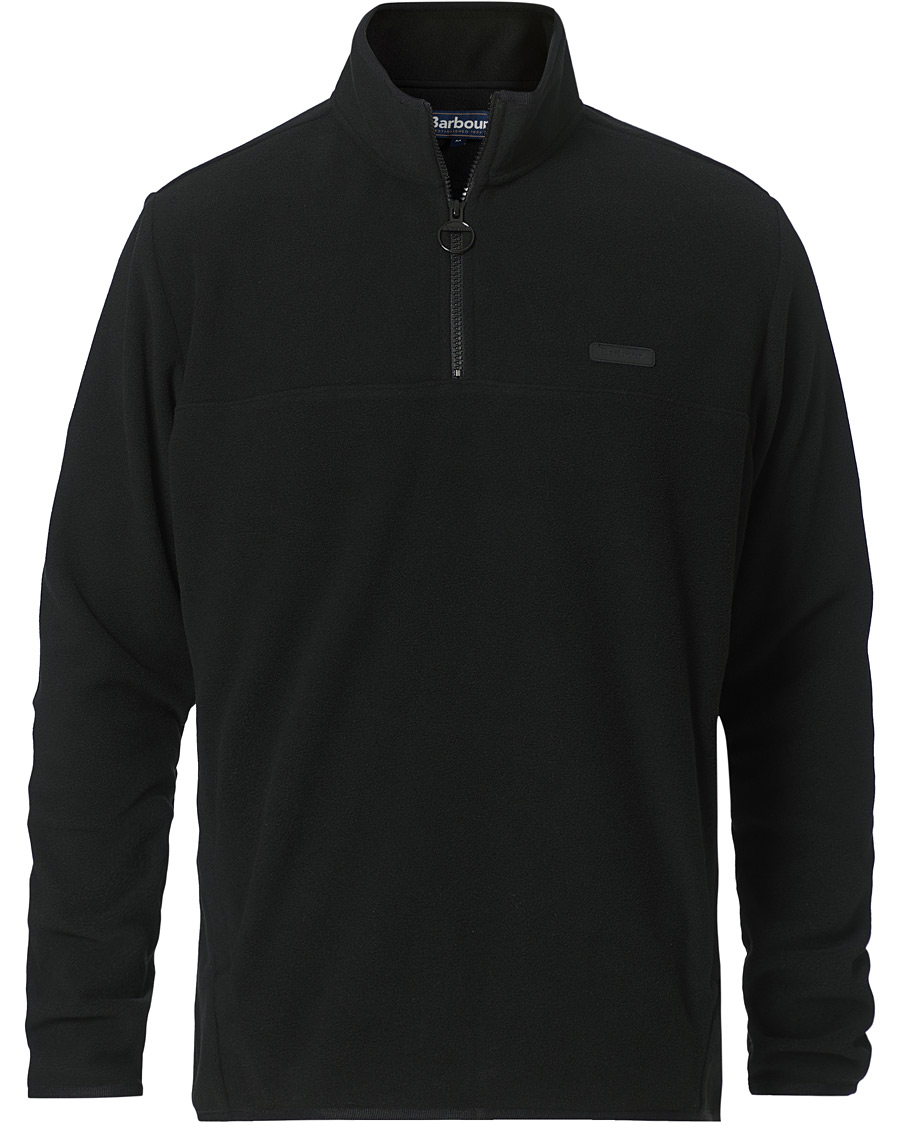 Herre | Trøjer | Barbour Lifestyle | Lowland Fleece Half-Zip Black