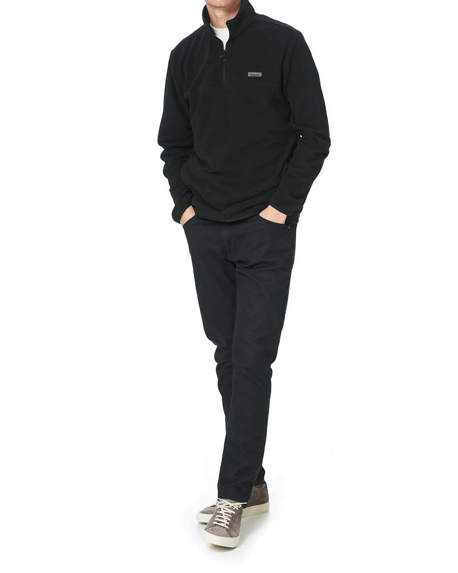 Herre | Trøjer | Barbour Lifestyle | Lowland Fleece Half-Zip Black