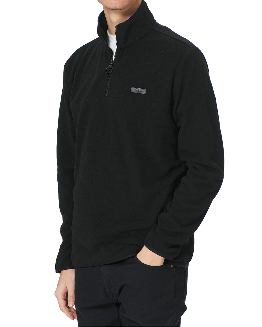 Herre | Trøjer | Barbour Lifestyle | Lowland Fleece Half-Zip Black