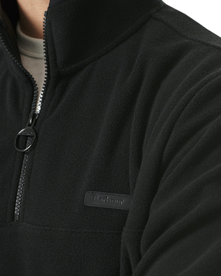Herre | Trøjer | Barbour Lifestyle | Lowland Fleece Half-Zip Black
