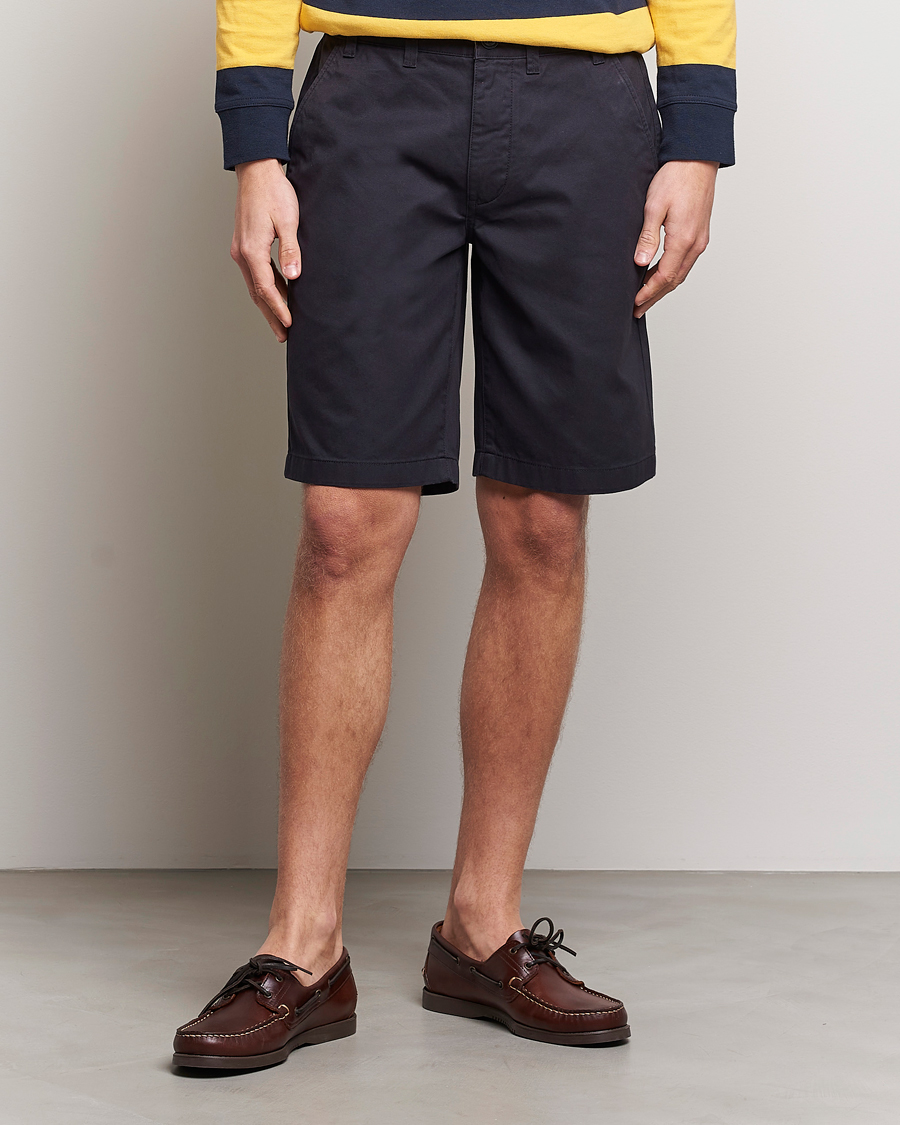 Herre | Chino shorts | Barbour Lifestyle | City Neuston Twill Shorts Navy