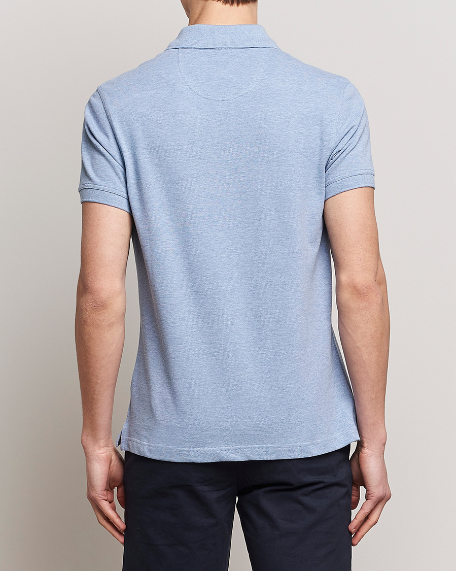 Herre | Polotrøjer | Barbour Lifestyle | Tartan Pique Polo Sky Marl