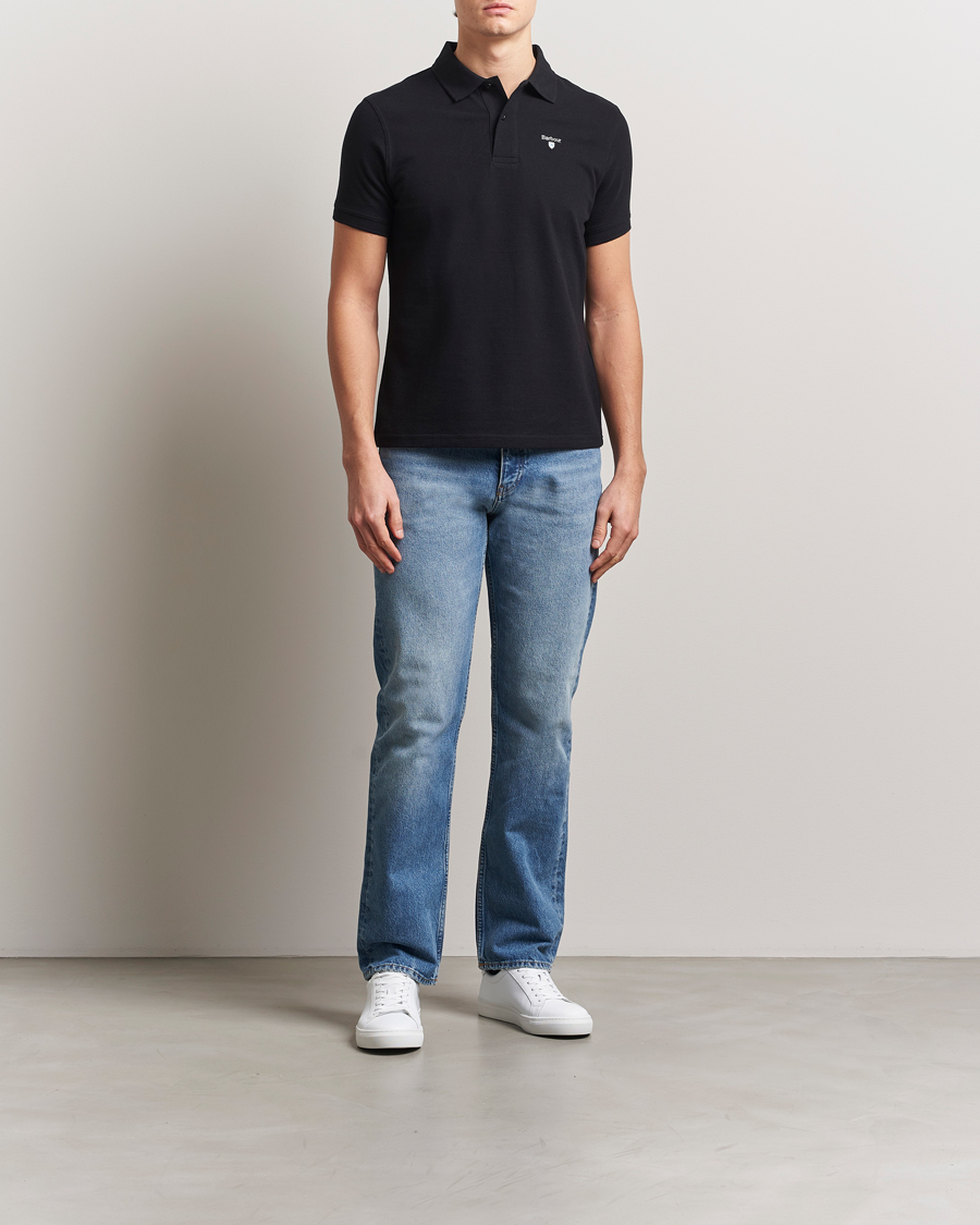 Herre | Polotrøjer | Barbour Lifestyle | Sports Polo Black