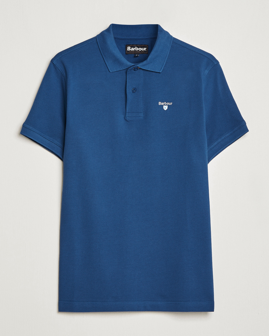 Herre | Polotrøjer | Barbour Lifestyle | Sports Polo Deep Blue