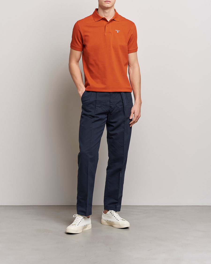 Herre | Polotrøjer | Barbour Lifestyle | Sports Polo Paprika