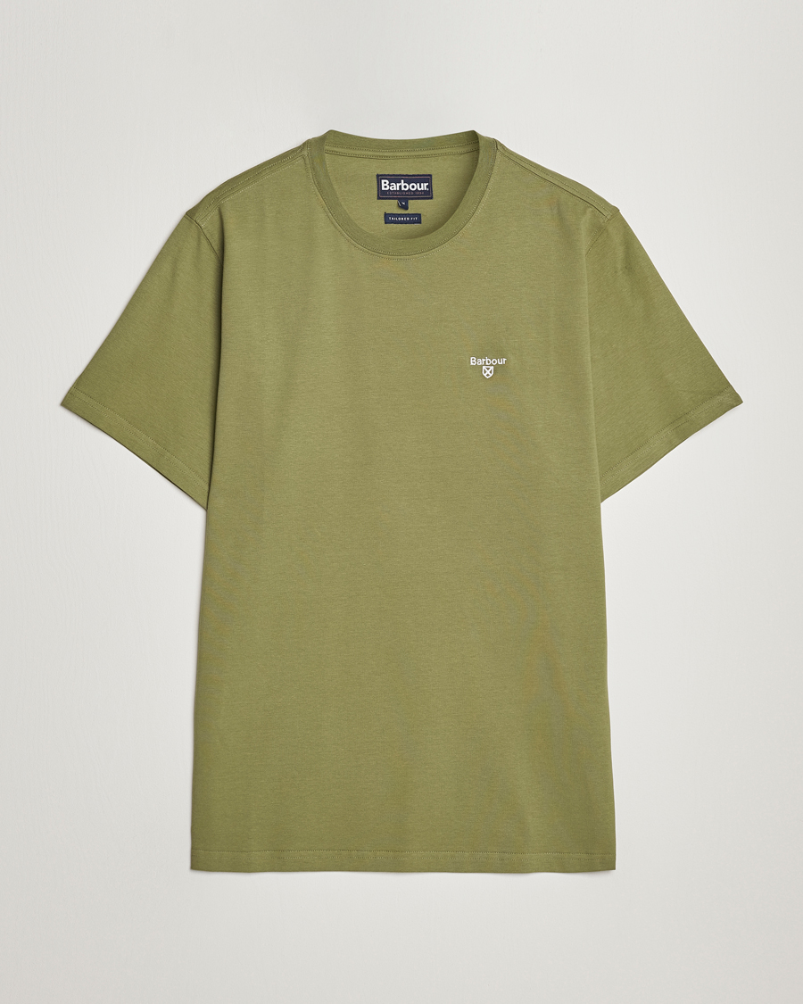 Herre |  | Barbour Lifestyle | Essential Sports T-Shirt Burnt Olive