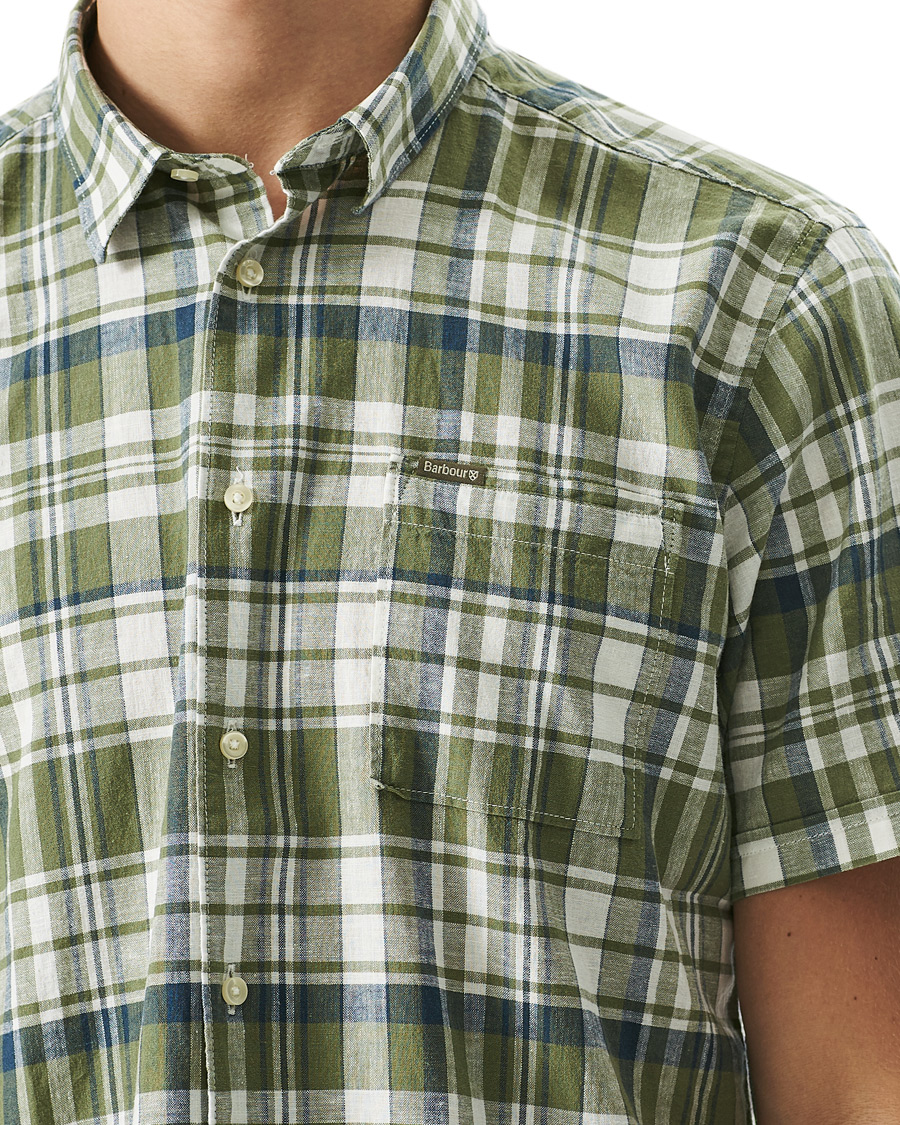 Herre | Skjorter | Barbour Lifestyle | Bodmin Short Sleeve Summer Shirt Olive