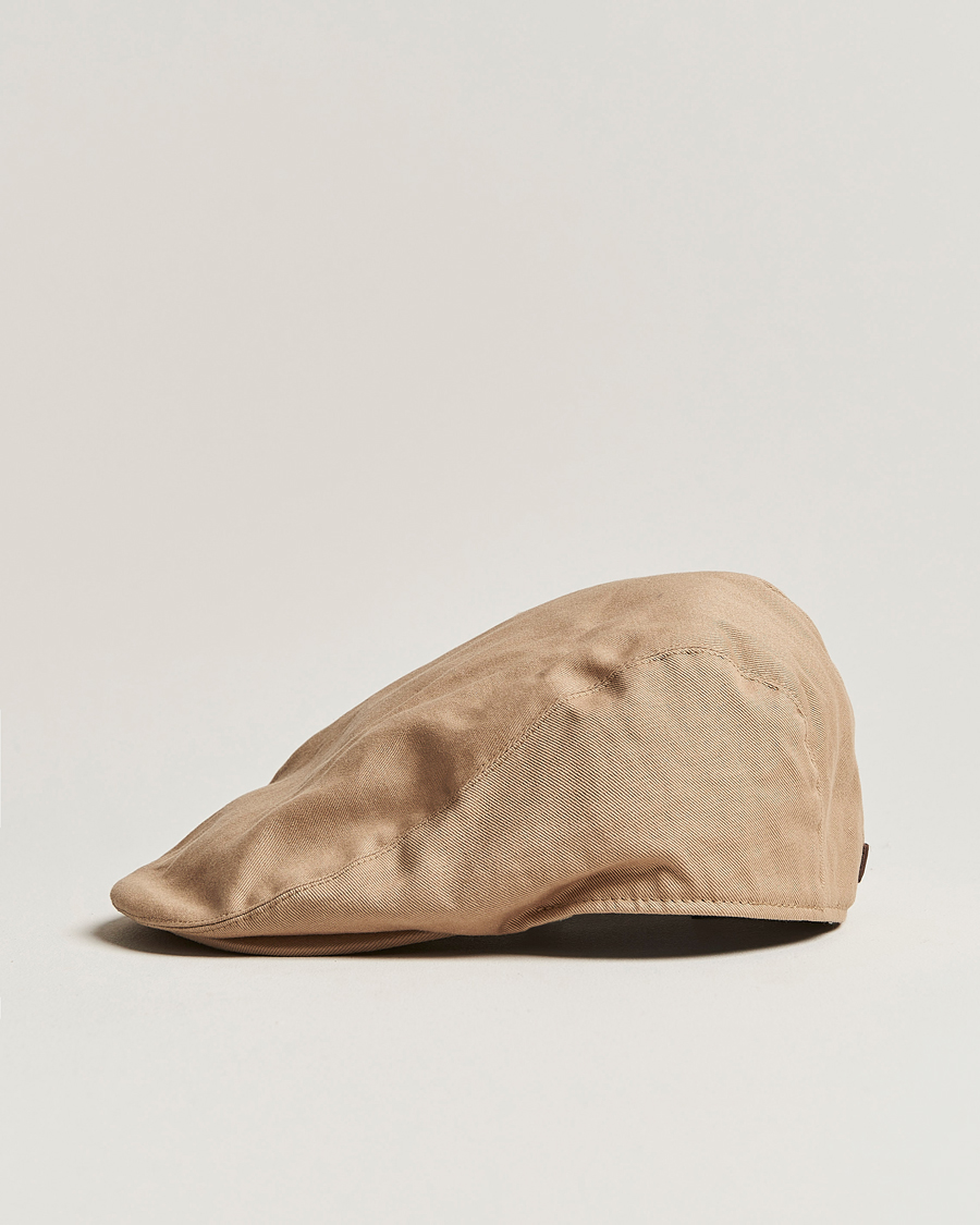 Herre | Hatte & kasketter | Barbour Lifestyle | Finnean Cotton Cap Sandstorm