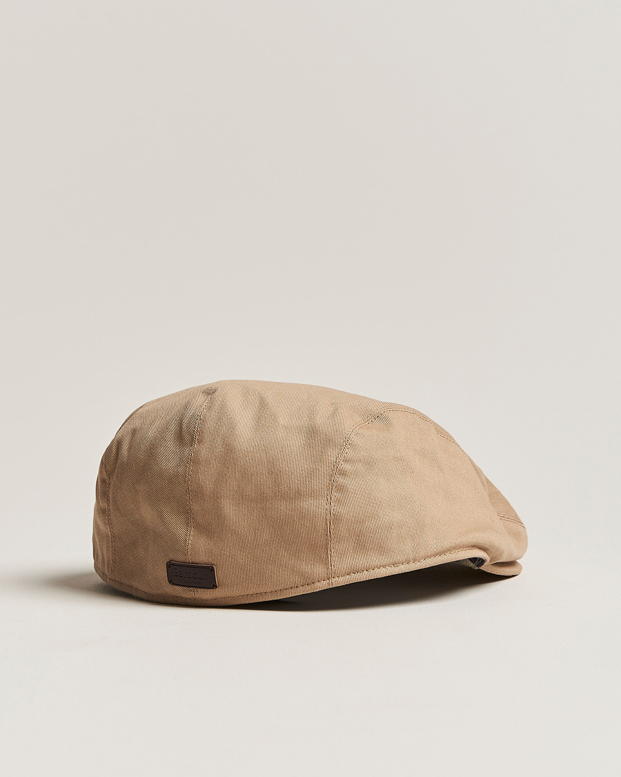 Herre | Hatte & kasketter | Barbour Lifestyle | Finnean Cotton Cap Sandstorm