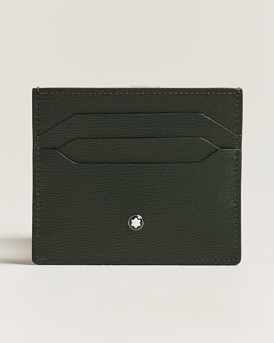 Herre | Montblanc Meisterstück 4810 Pocket Holder 6cc Deep Forest | Montblanc | Meisterstück 4810 Pocket Holder 6cc Deep Forest