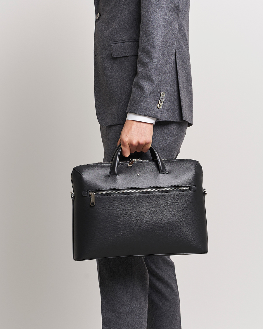 Herre | Montblanc Meisterstück 4810 Document Case Slim Black | Montblanc | Meisterstück 4810 Document Case Slim Black