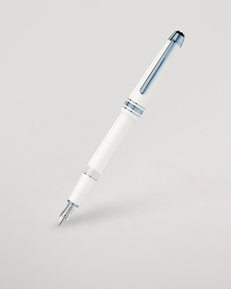 Herre | Montblanc Meisterstück Glacier Classique Fountain Pen White | Montblanc | Meisterstück Glacier Classique Fountain Pen White