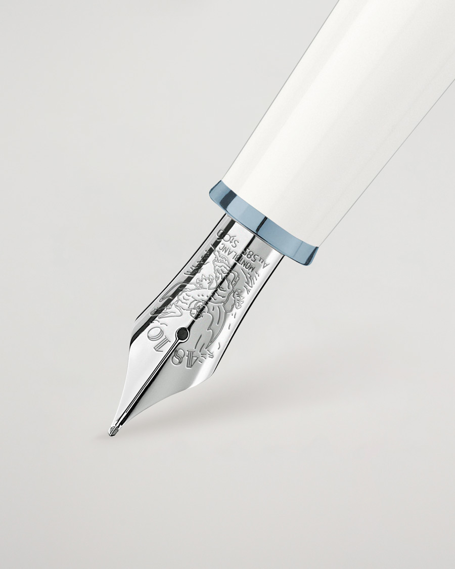 Herre | Montblanc Meisterstück Glacier Classique Fountain Pen White | Montblanc | Meisterstück Glacier Classique Fountain Pen White