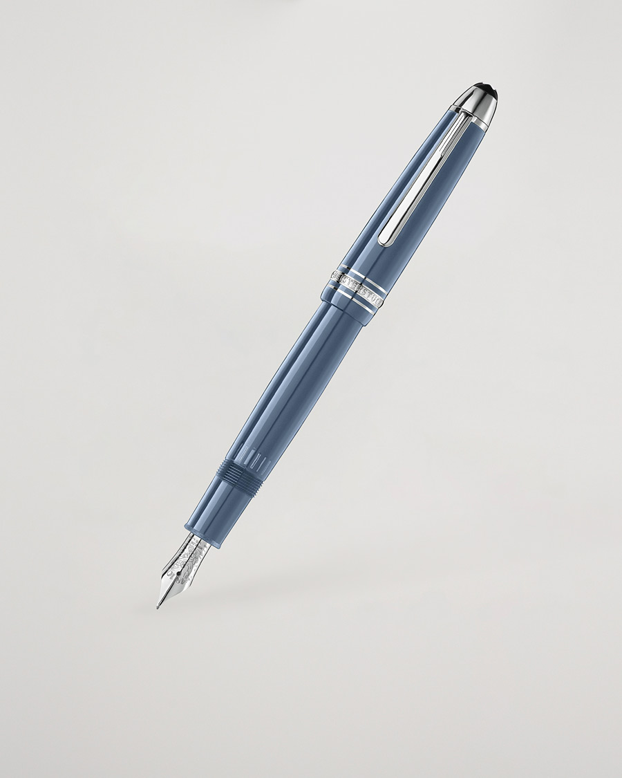 Herre | Montblanc Meisterstück Glacier LeGrand Fountain Pen Blue | Montblanc | Meisterstück Glacier LeGrand Fountain Pen Blue