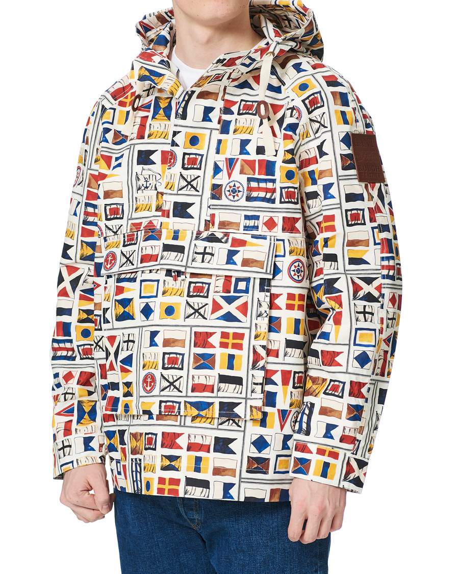 Herre | Jakker | GANT | RW Flag Anorak Cream