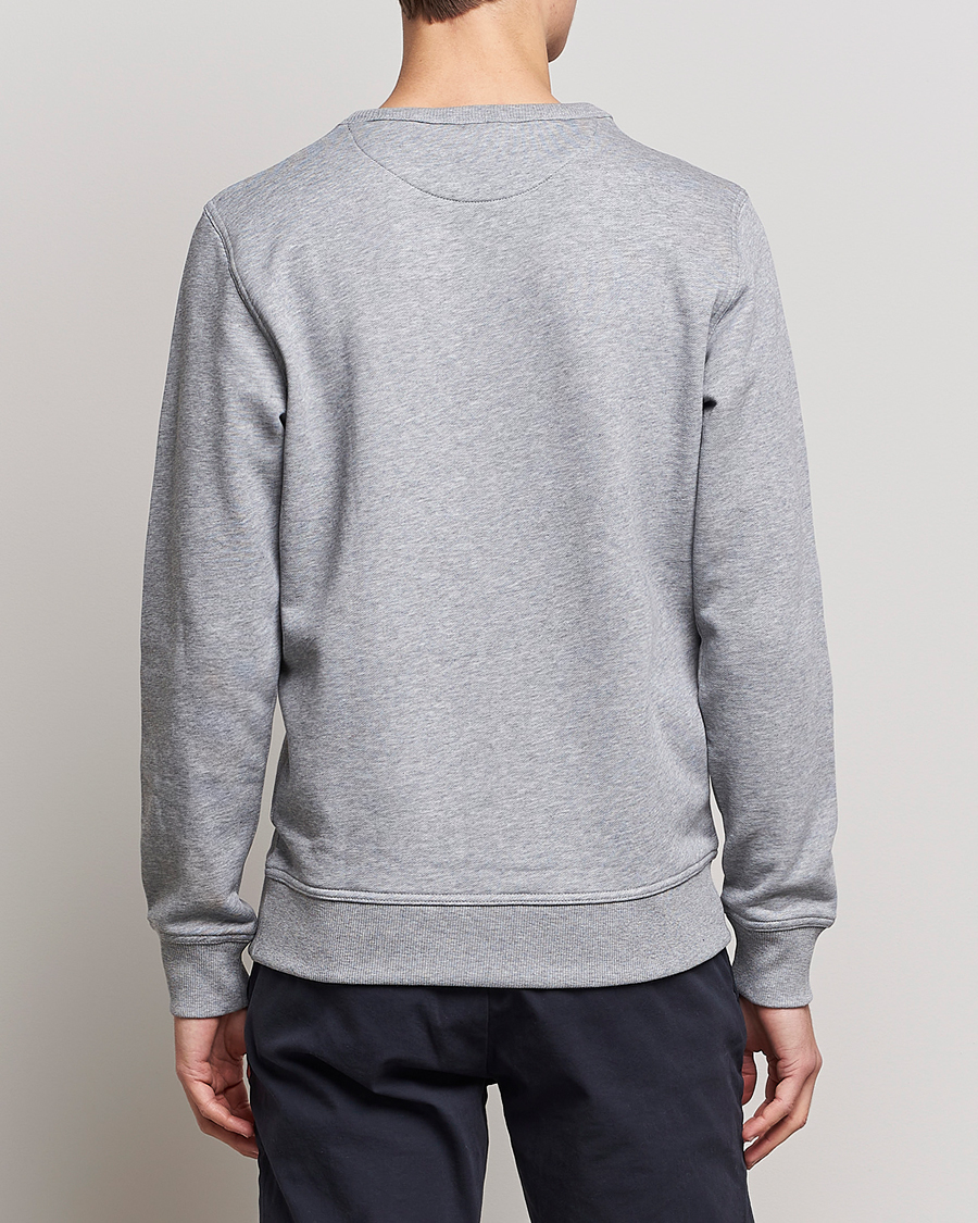 Herre | Trøjer | GANT | Archive Shield Crew Neck Sweatershirt Grey Melange