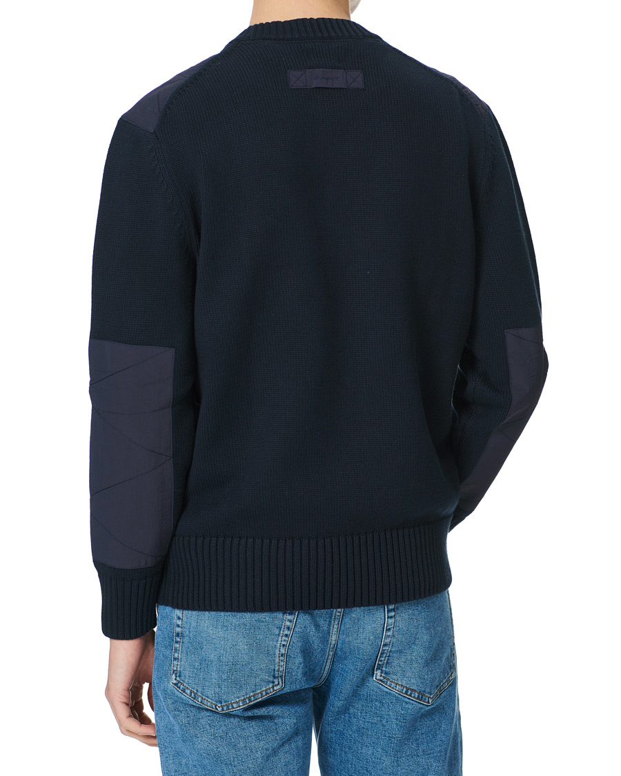 Herre | Trøjer | GANT | Rough Weather Crew Neck Sweater Evening Blue