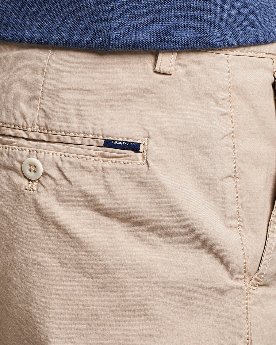 Herre | Shorts | GANT | Regular Sunbleached Shorts Dry Sand