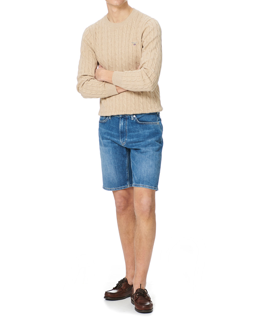 Herre | Shorts | GANT | Arley Jeans Shorts Semi Light Blue