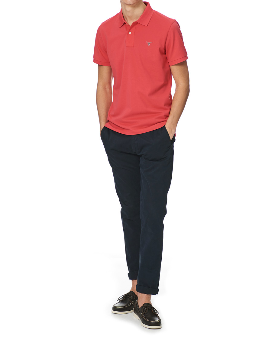 Herre | Polotrøjer | GANT | The Original Polo Watermelon Pink