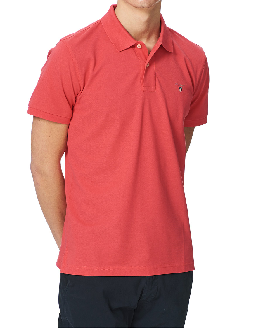 Herre | Polotrøjer | GANT | The Original Polo Watermelon Pink