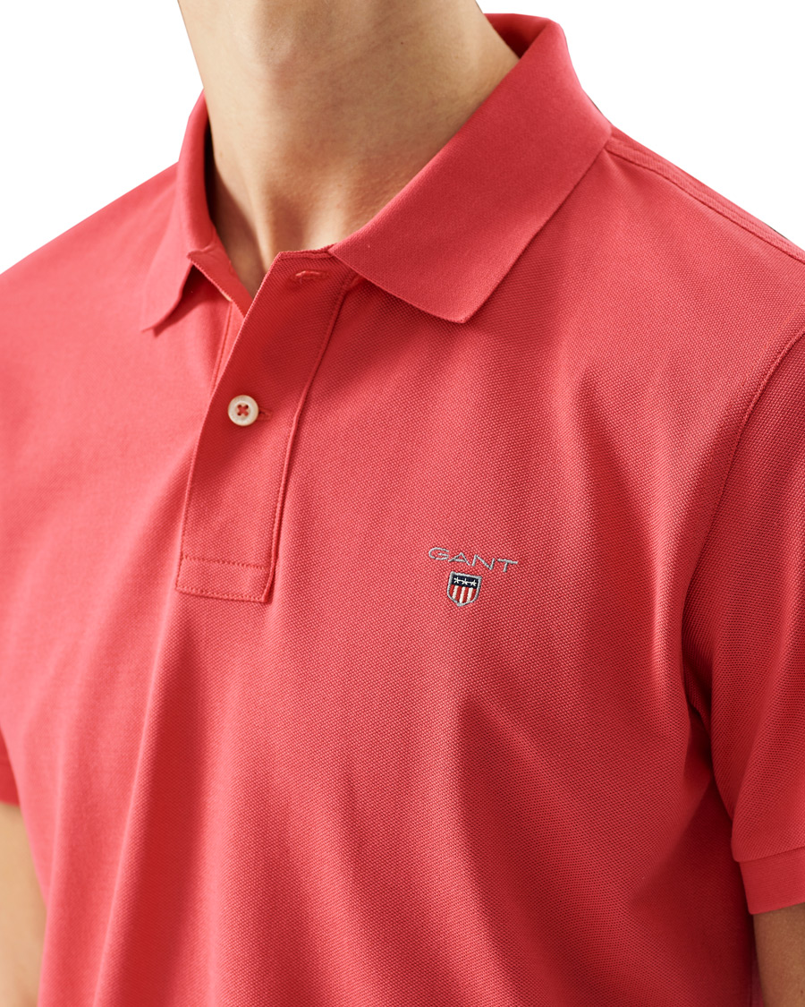 Herre | Polotrøjer | GANT | The Original Polo Watermelon Pink