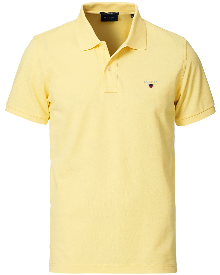Herre | Polotrøjer | GANT | The Original Polo Banana Yellow