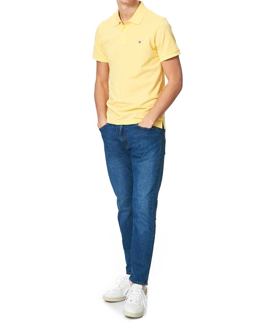 Herre | Polotrøjer | GANT | The Original Polo Banana Yellow
