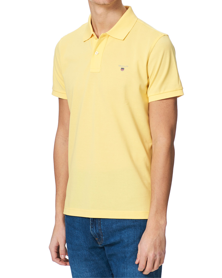 Herre | Polotrøjer | GANT | The Original Polo Banana Yellow