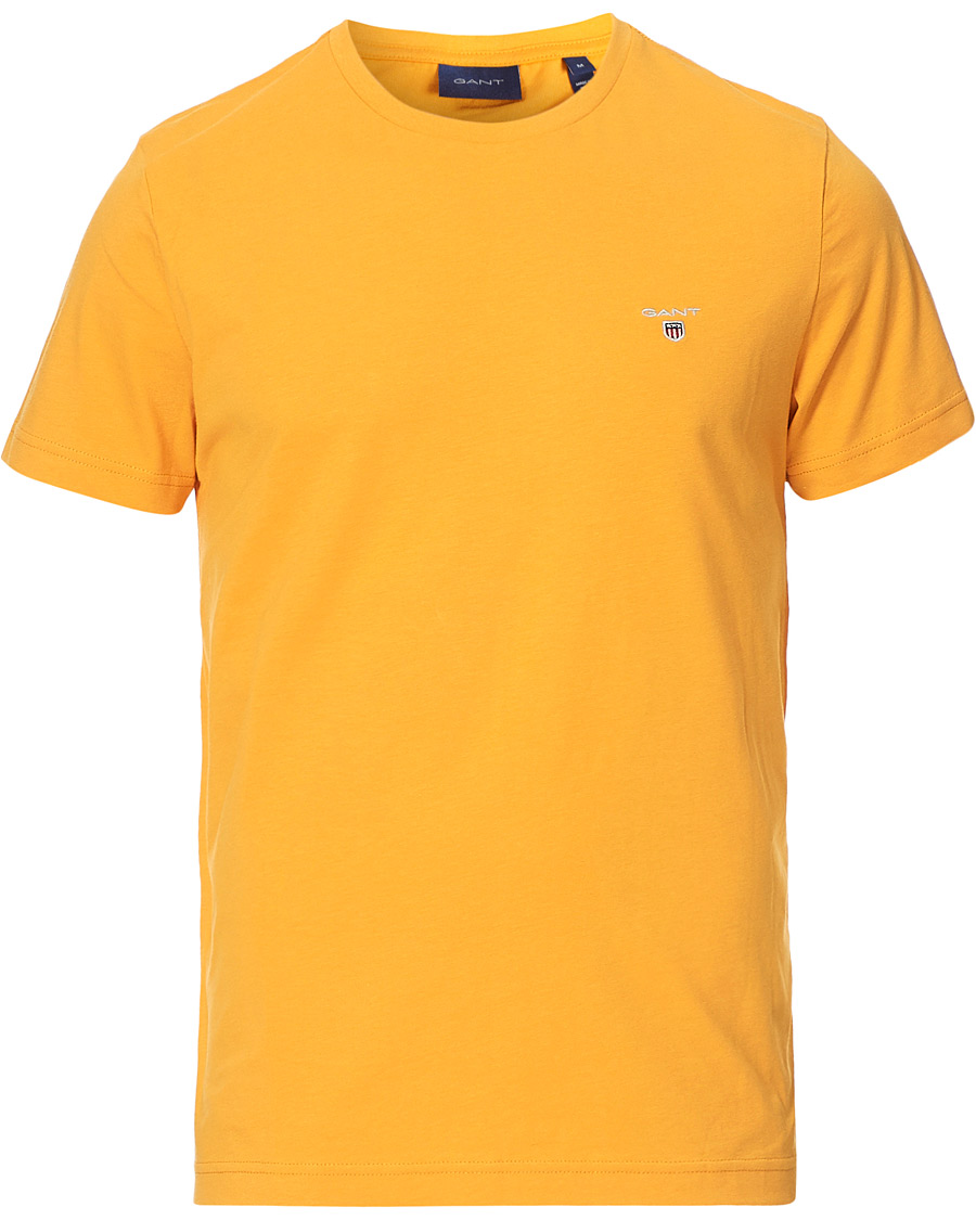 Herre | T-Shirts | GANT | The Original Tee Dalia Orange