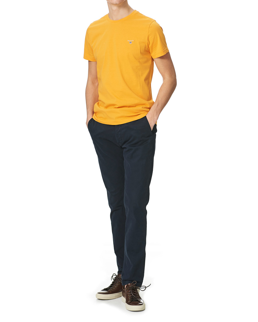 Herre | T-Shirts | GANT | The Original Tee Dalia Orange
