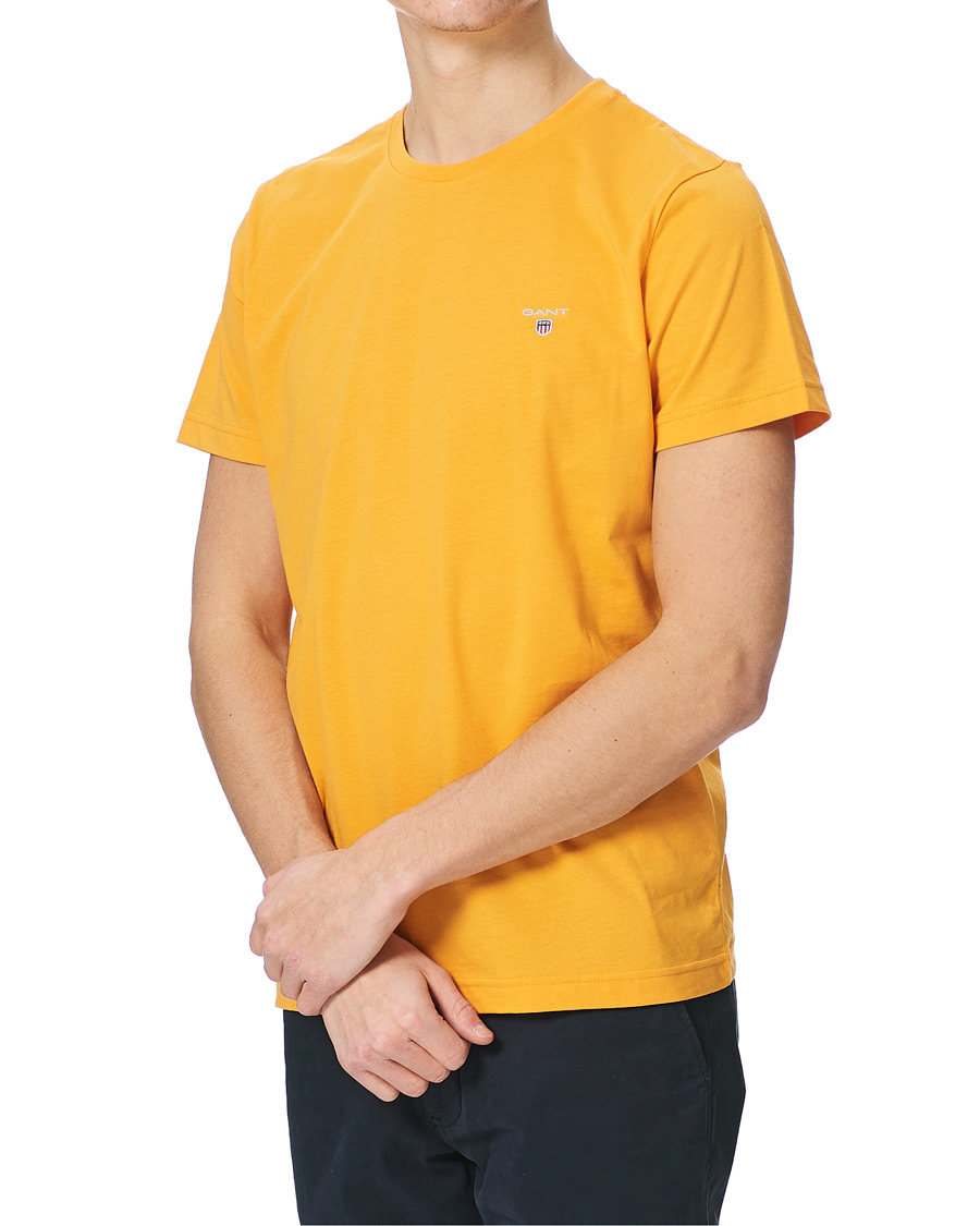 Herre | T-Shirts | GANT | The Original Tee Dalia Orange