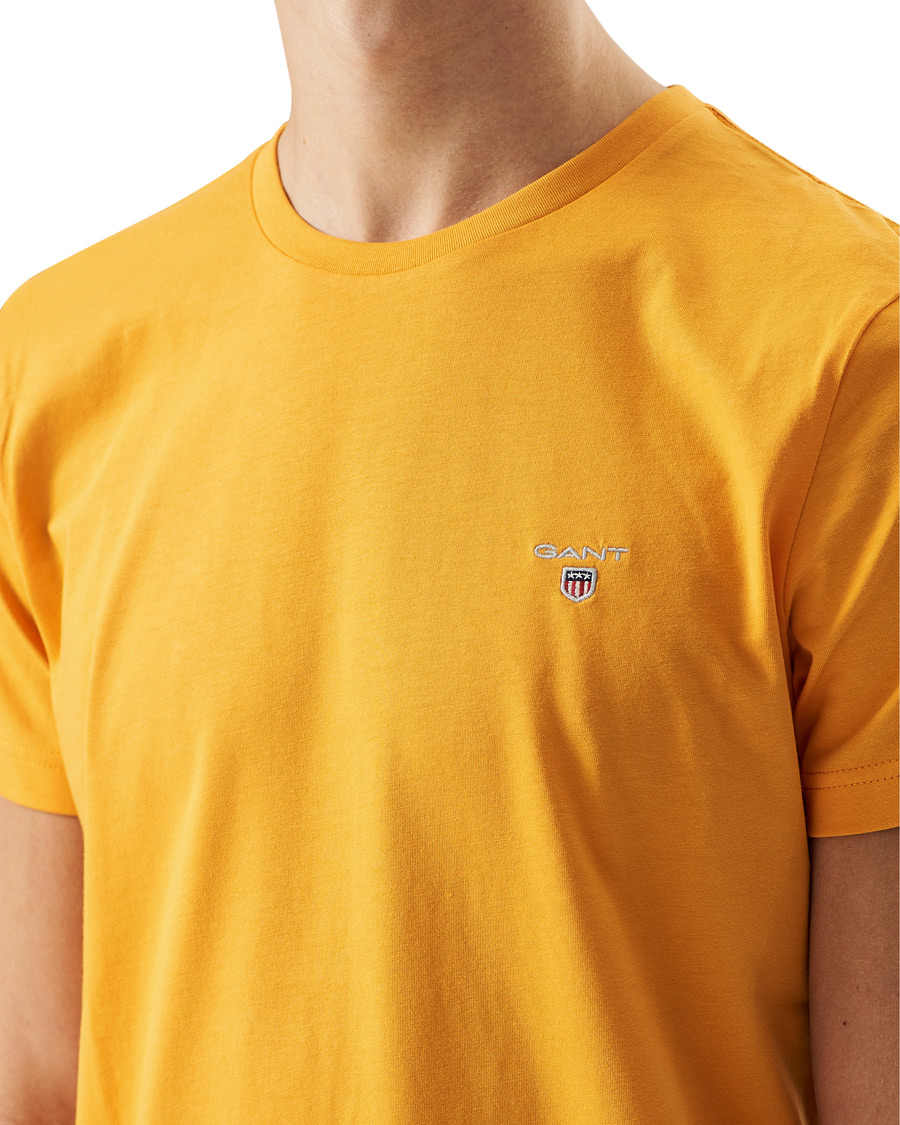 Herre | T-Shirts | GANT | The Original Tee Dalia Orange