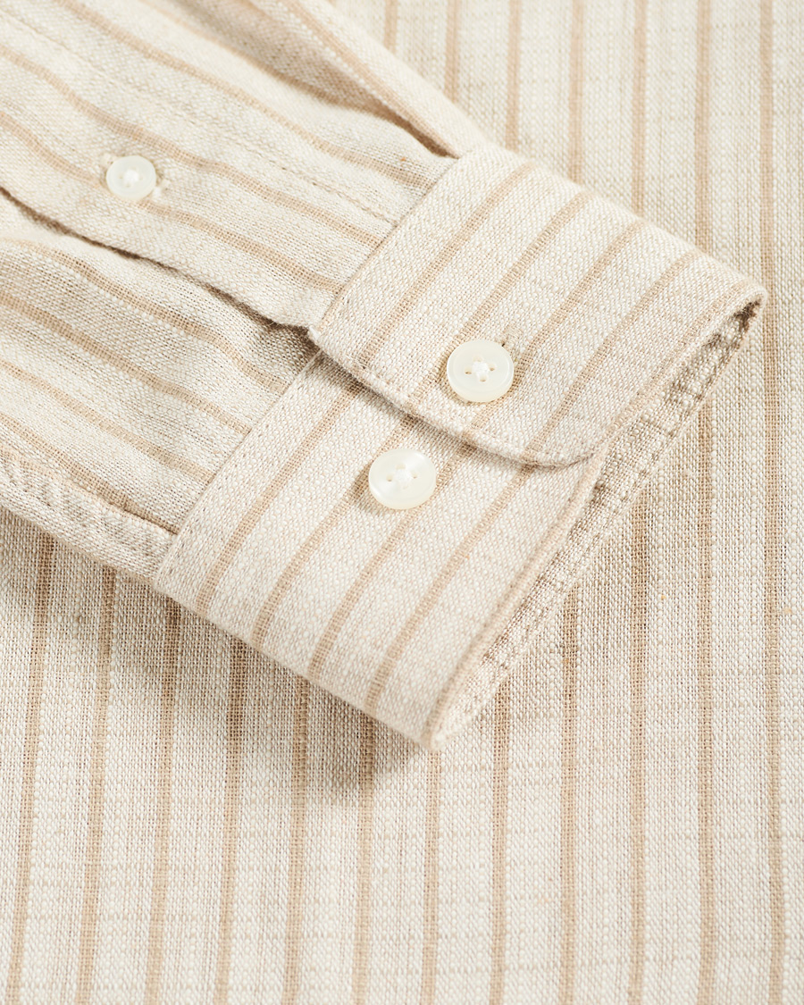 Herre | Skjorter | Samsøe Samsøe | Samsøe & Samsøe Liam Cotton Linen Shirt Pure Cashmere