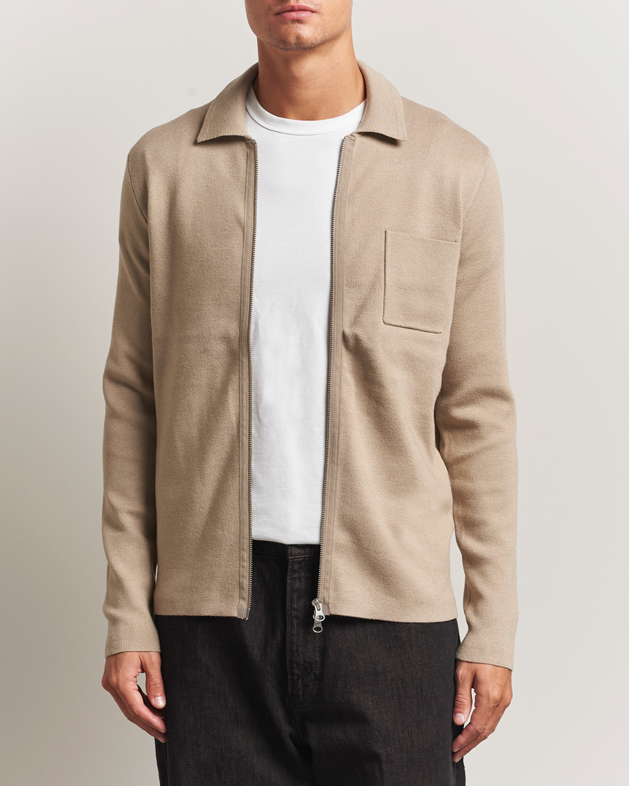 Herre | Trøjer | Samsøe Samsøe | Guna Full Zip Pure Cashmere