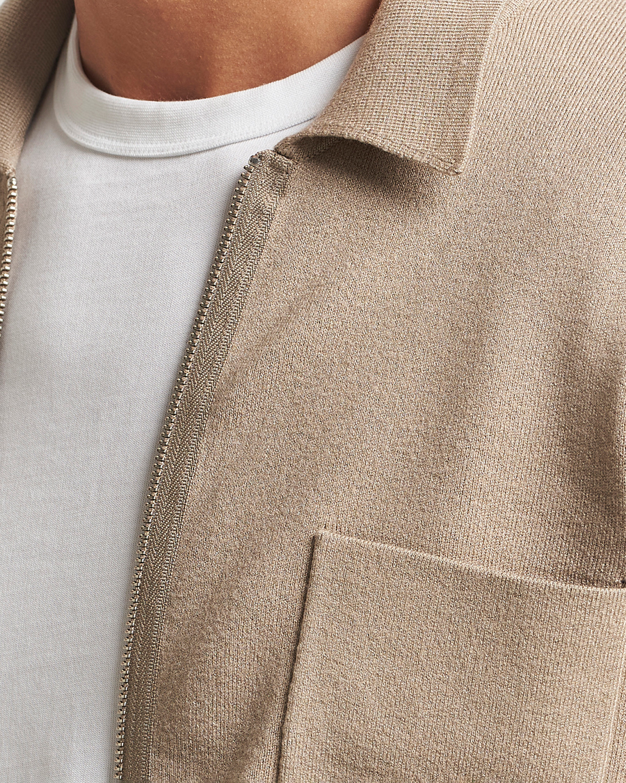 Herre | Trøjer | Samsøe Samsøe | Guna Full Zip Pure Cashmere