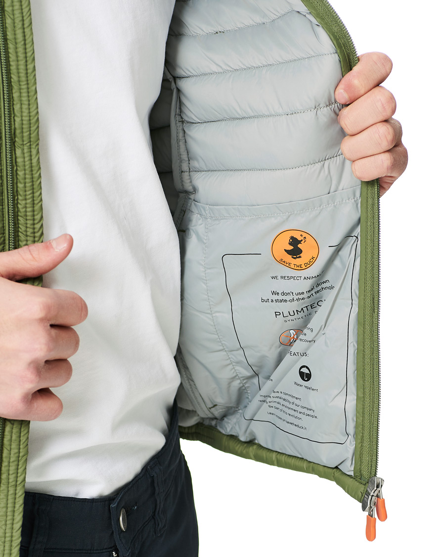 Herre | Jakker | Save The Duck | Alexander Lightweight Padded Jacket Cactus Green