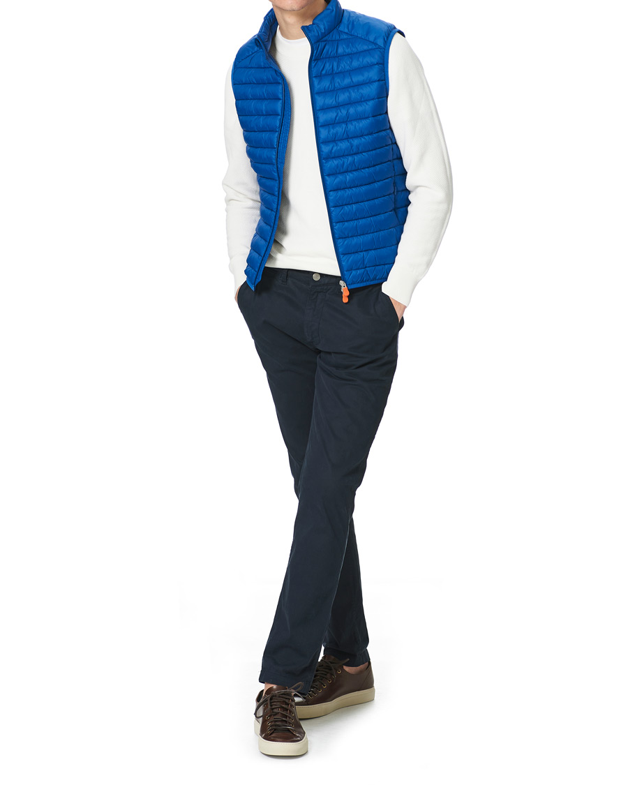 Herre | Jakker | Save The Duck | Adam Lightweight Padded Vest Snorkel Blue