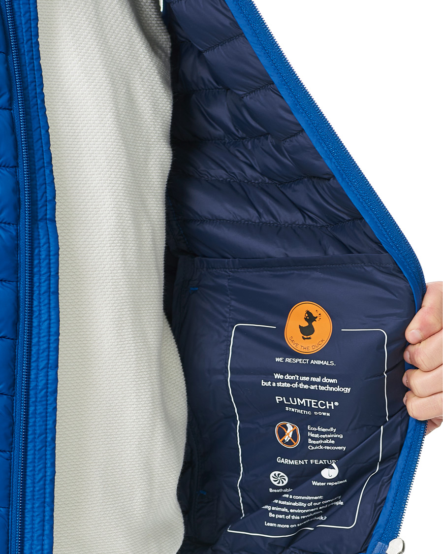 Herre | Jakker | Save The Duck | Adam Lightweight Padded Vest Snorkel Blue