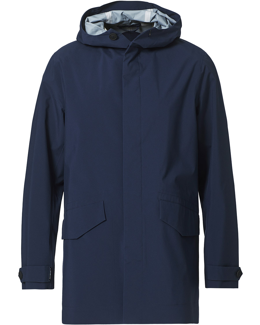 Herre | Jakker | Save The Duck | Mackintosh Co-Lab John Coat Navy Blue