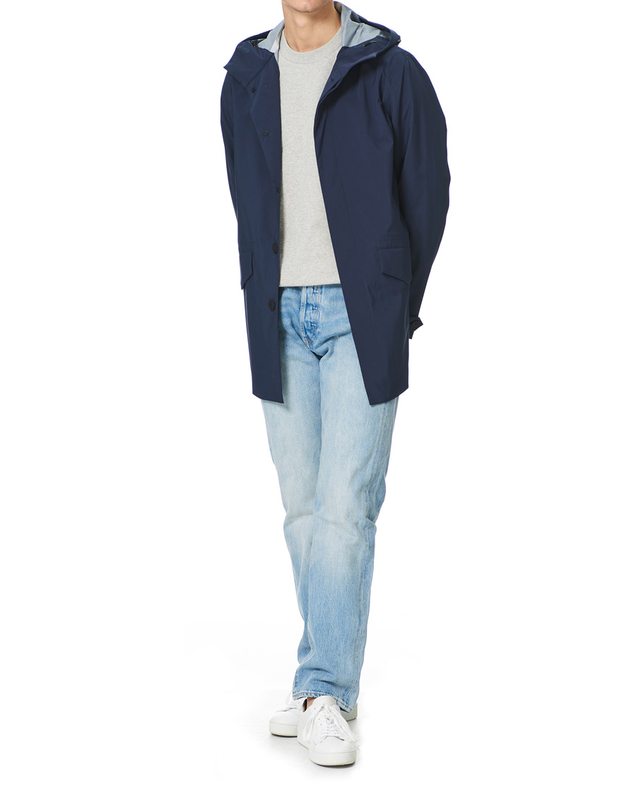 Herre | Jakker | Save The Duck | Mackintosh Co-Lab John Coat Navy Blue