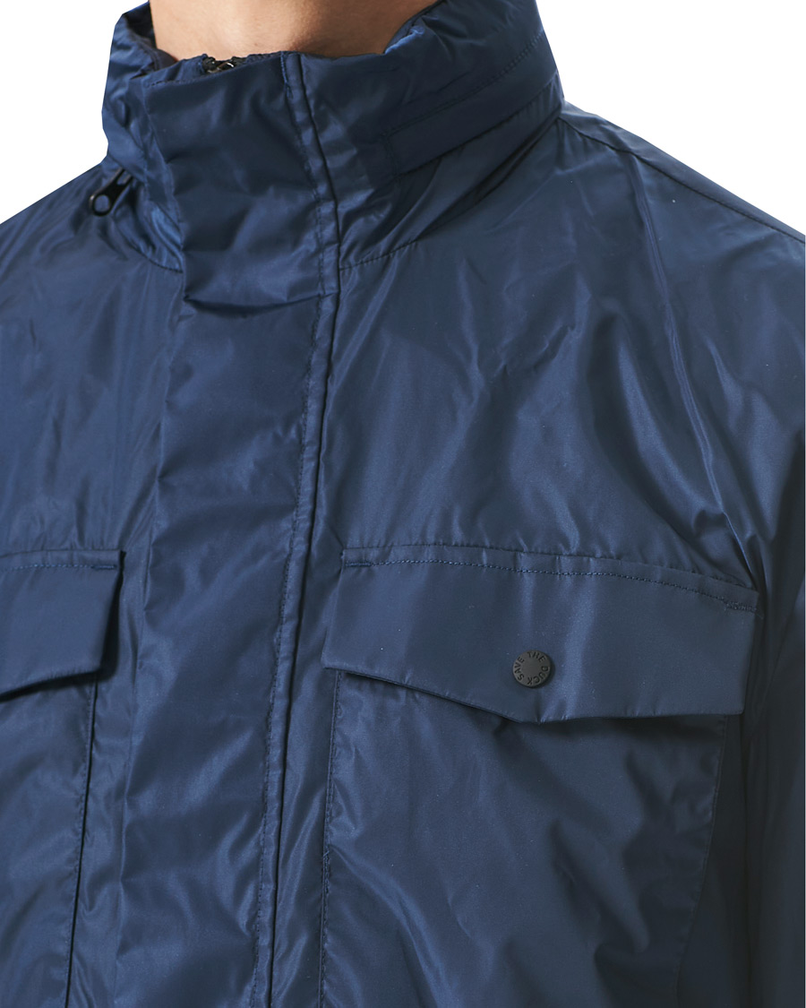 Herre | Jakker | Save The Duck | Sun Nylon Field Jacket Navy Blue