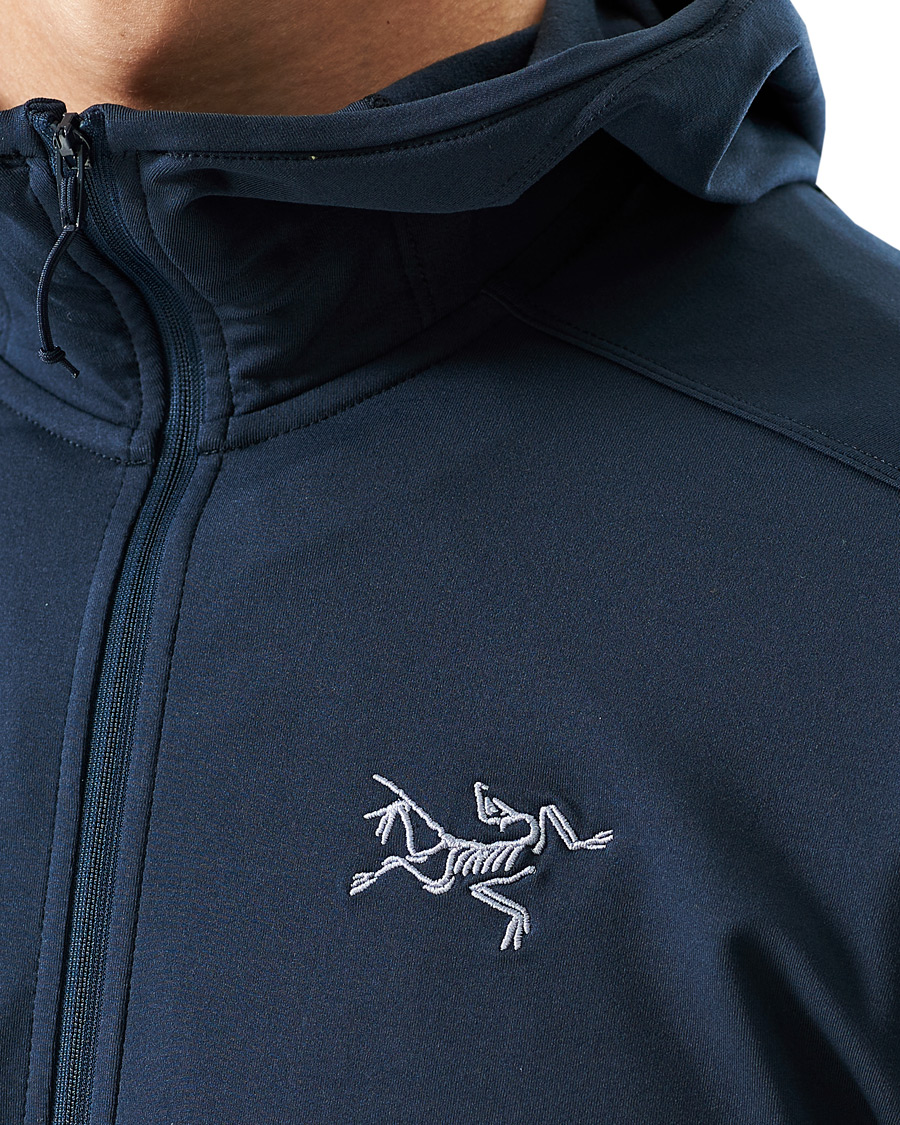 Herre | Trøjer | Arc'teryx | Kyanite LT Full Zip Sweat Hoodie Cobolt Moon