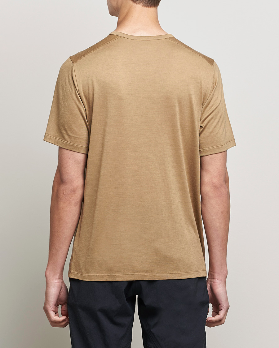 Herre | T-Shirts | Arc'teryx | Arc´Logo Emblem Wool T-shirt Canvas