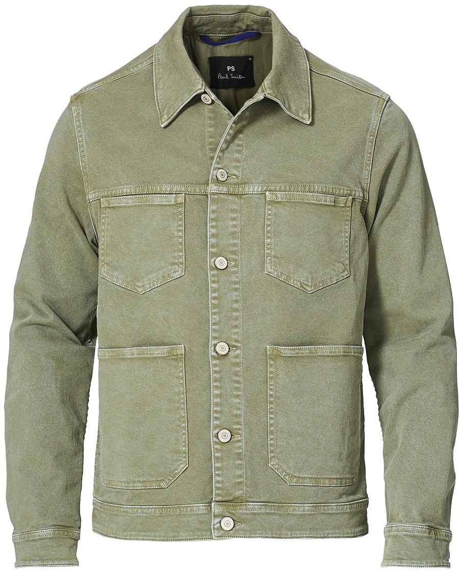 Herre | Skjorter | PS Paul Smith | Work Jacket Green