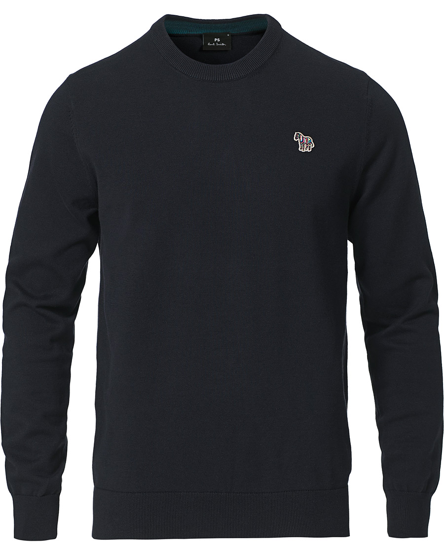 Herre | Trøjer | PS Paul Smith | Zebra Crew Neck Pullover Black