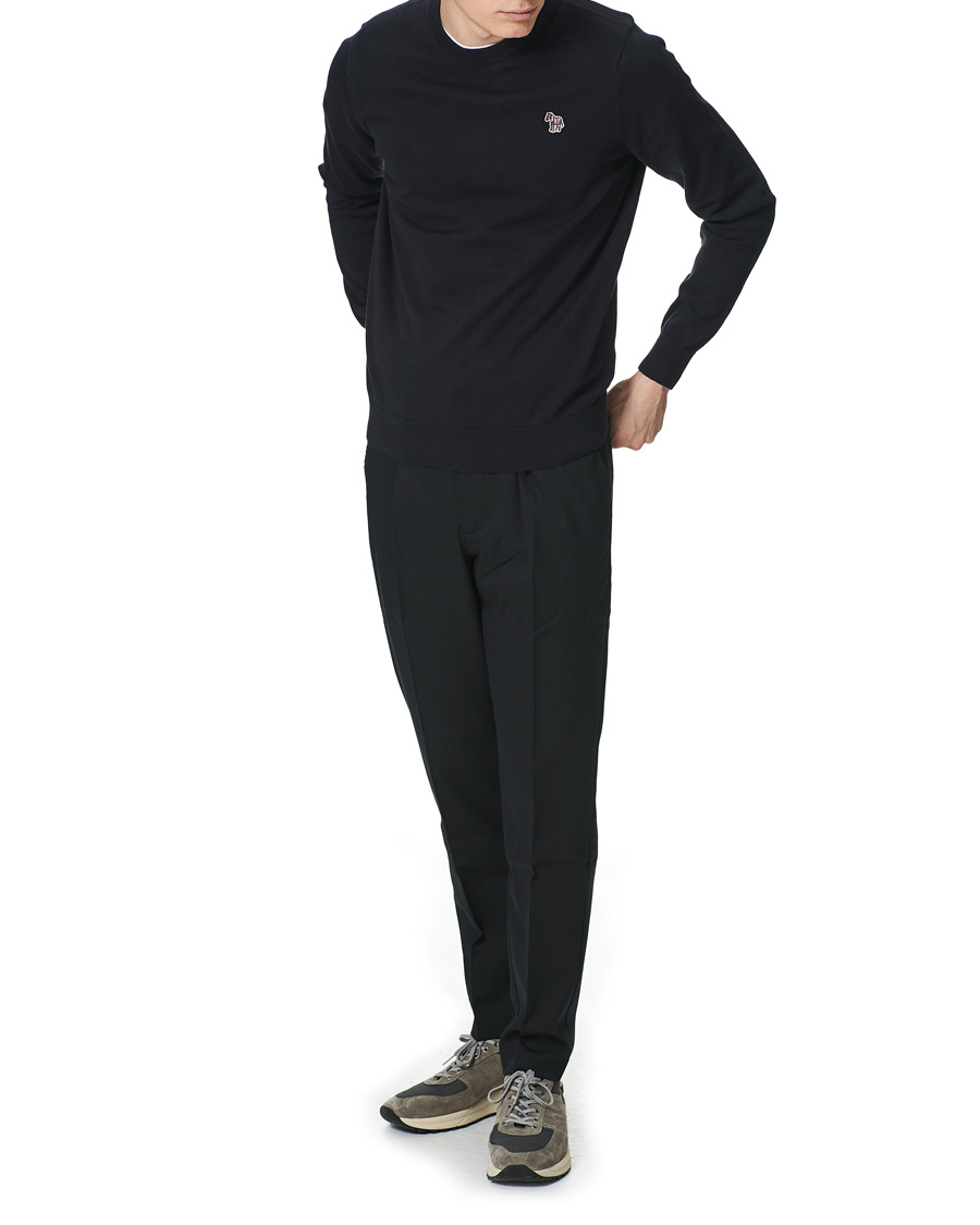 Herre | Trøjer | PS Paul Smith | Zebra Crew Neck Pullover Black